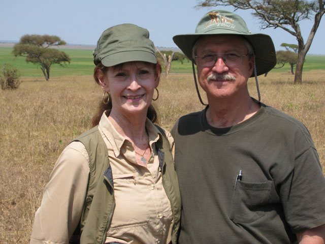 Steve and SL Hudson in Uganda Africa